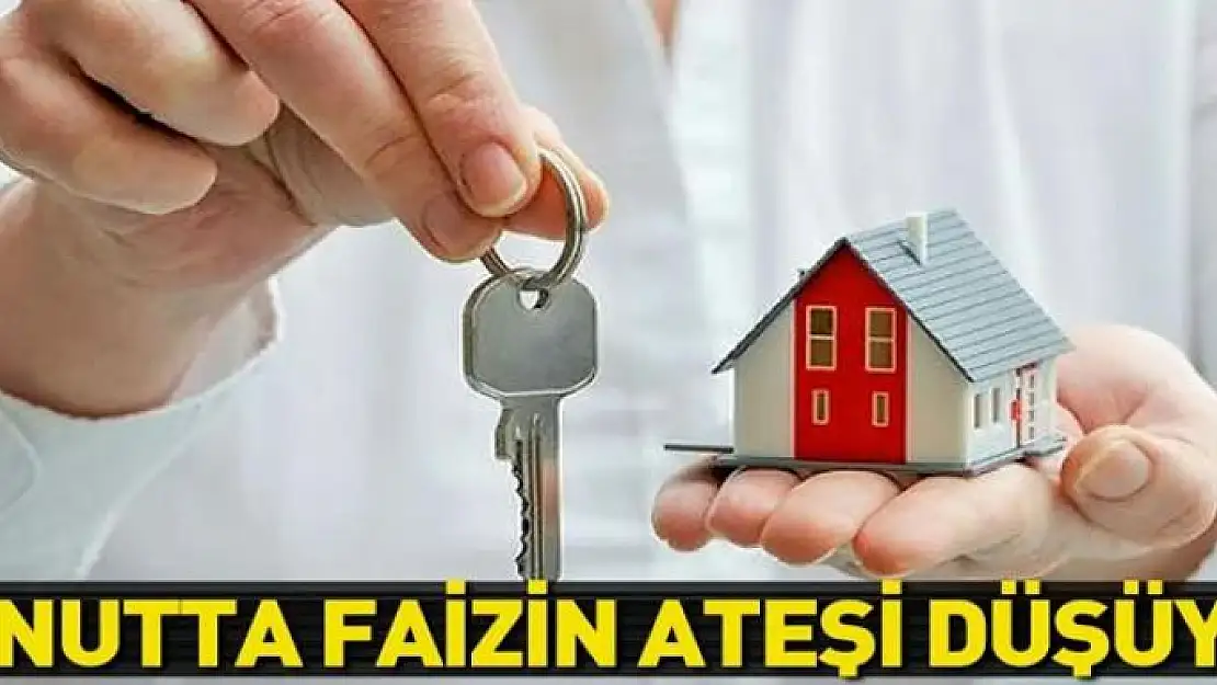 Konutta faizin ateşi düşüyor 