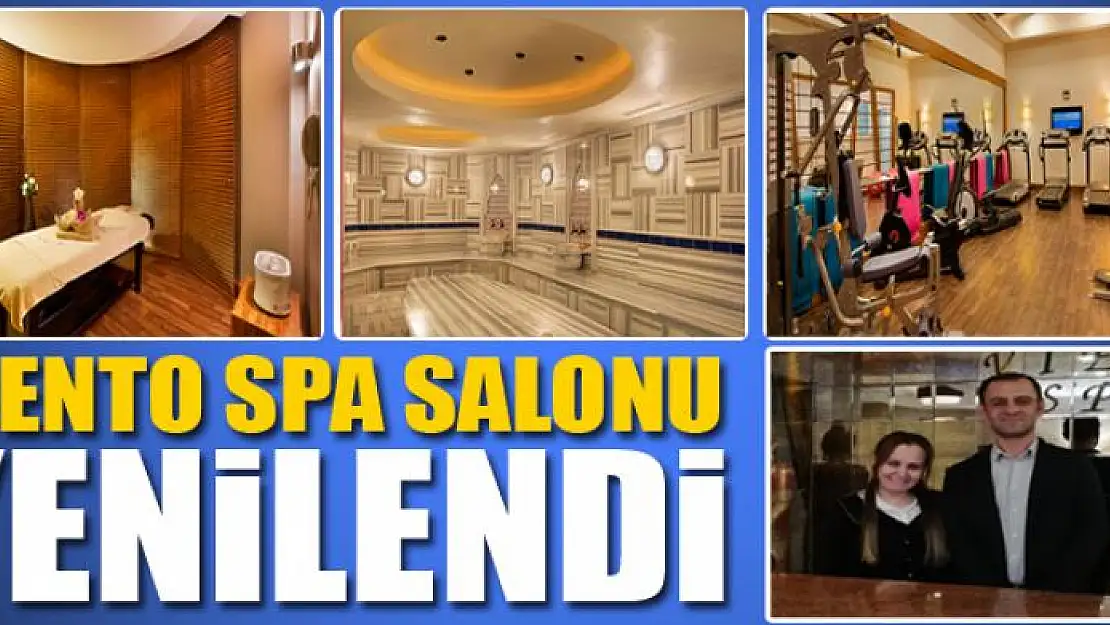 VIENTO SPA SALONU YENİLENDİ