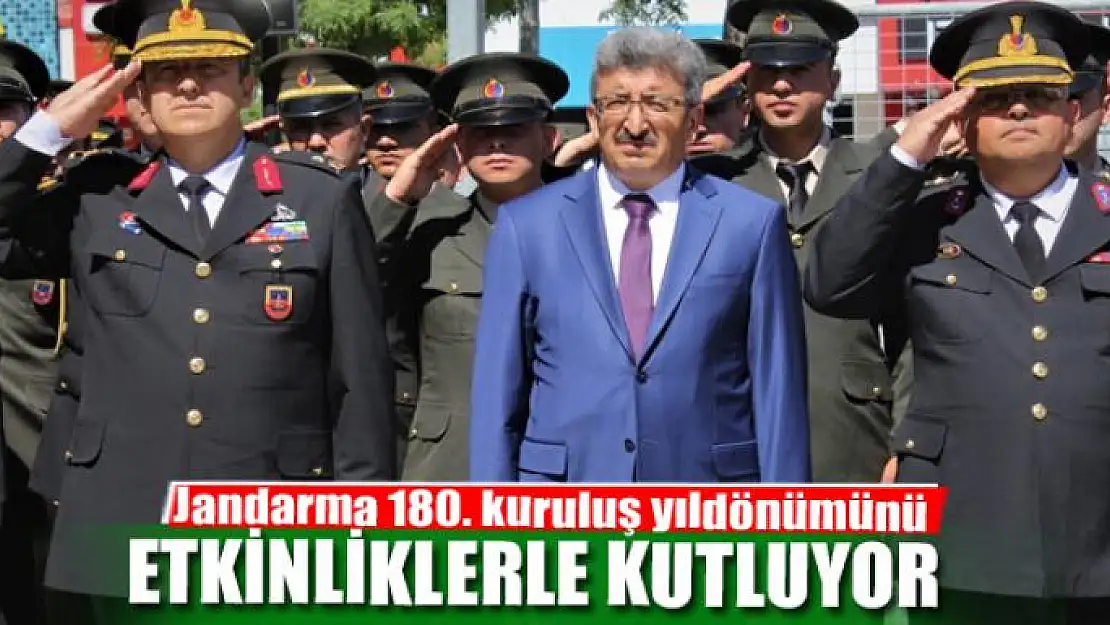 Jandarma Teşkilatının 180. kuruluş yıldönümü