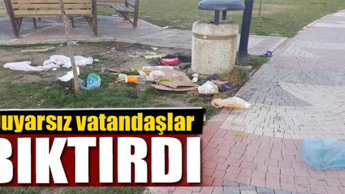 Duyarsız vatandaşlar bıktırdı