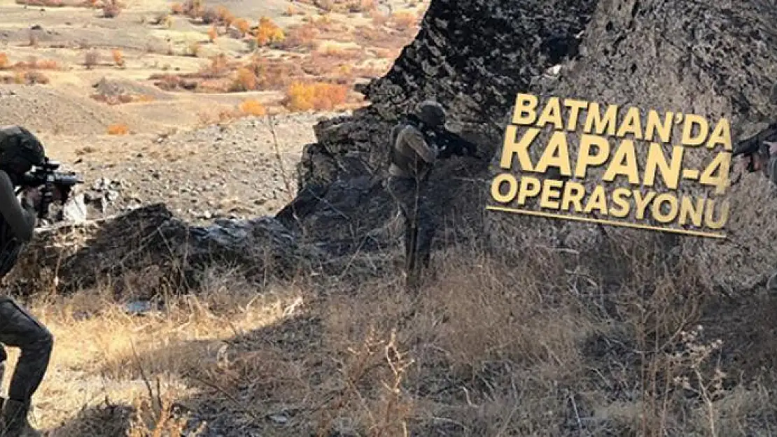 Batman'da, KAPAN-4 MAVA operasyonu başlatıldı