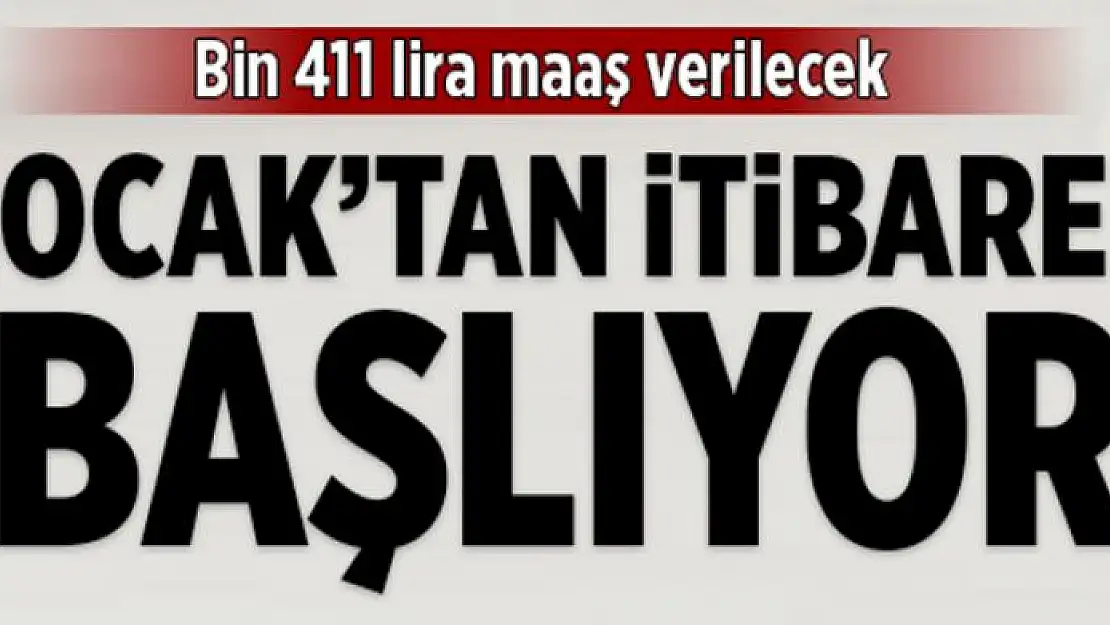 Bağ-Kur'luya bin 411 TL maaş  