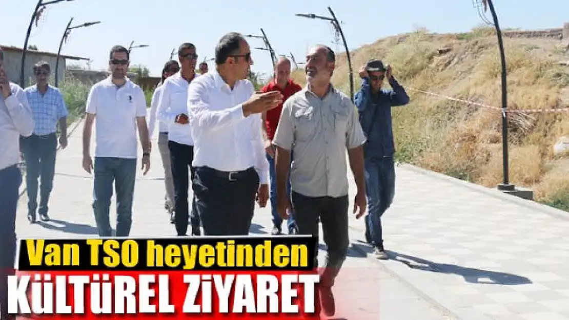 Van TSO heyetinden kültürel ziyaret