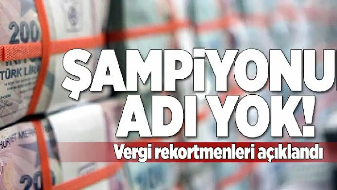 Şampiyonun adı yok!  