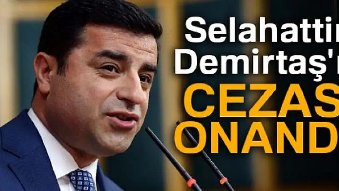 İstinaf mahkemesi, Selahattin Demirtaş ve Sırrı Süreyya Önder'in hapis cezasını onadı