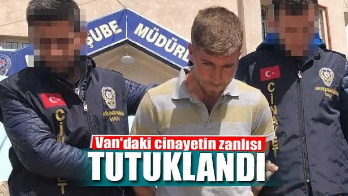 Van'daki cinayetin zanlısı tutuklandı