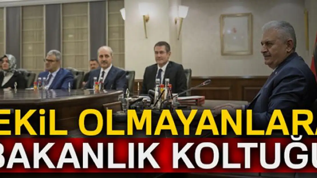 Vekil olmayanlara bakanlık koltuğu