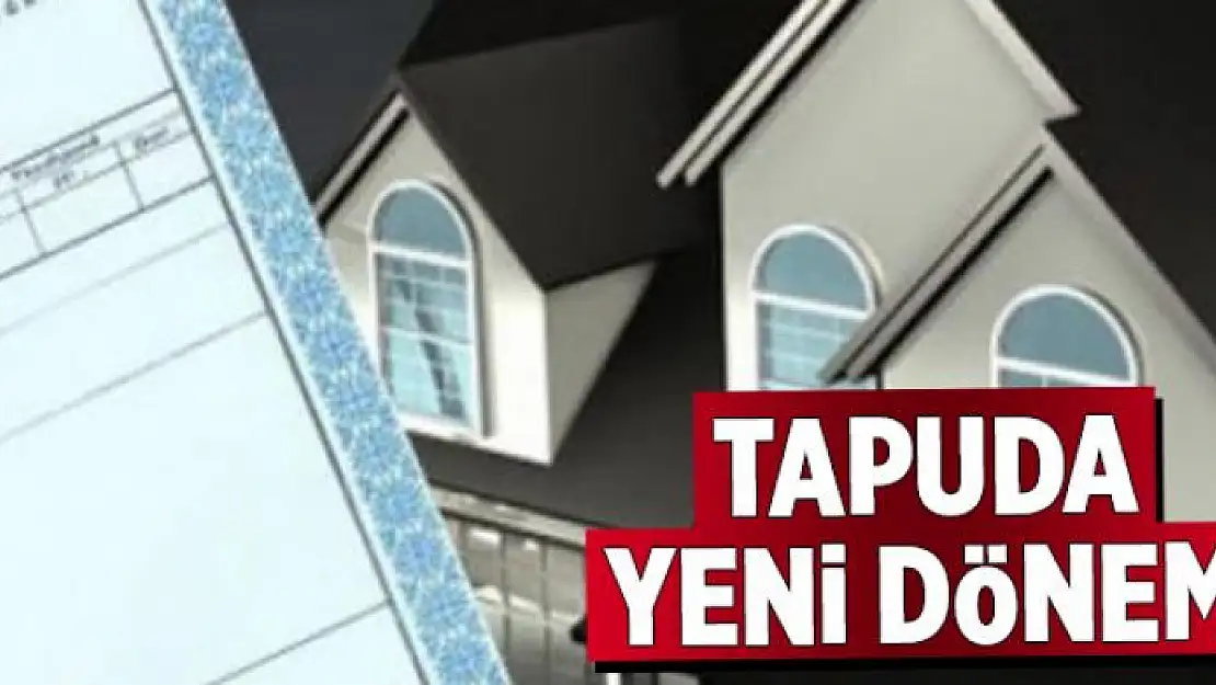 Tapuda e-işlem dönemi  