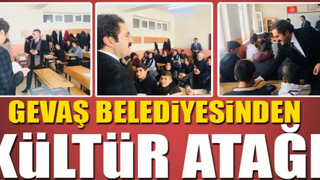 Gevaş belediyesinden kültür atağı