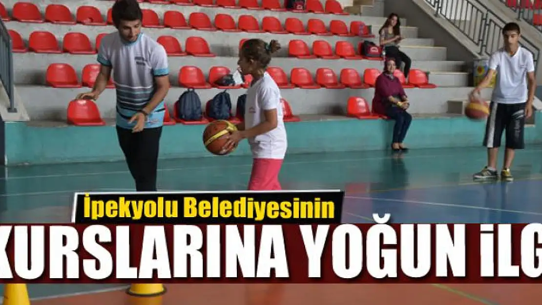 İpekyolu Belediyesinin yaz spor okullarına yoğun ilgi