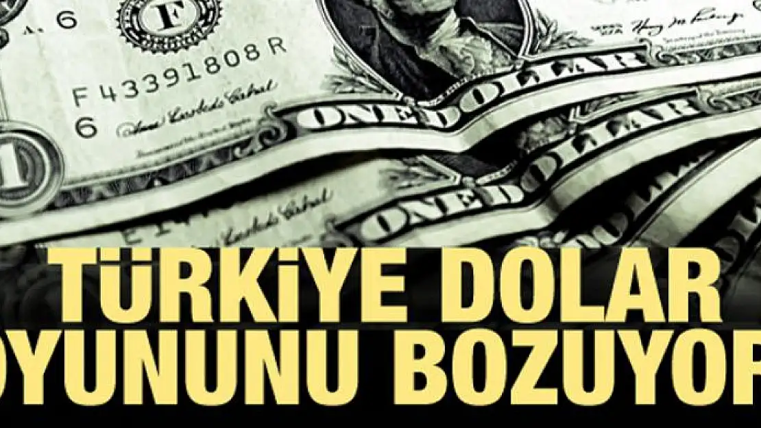 Türkiye dolar oyununu bozuyor