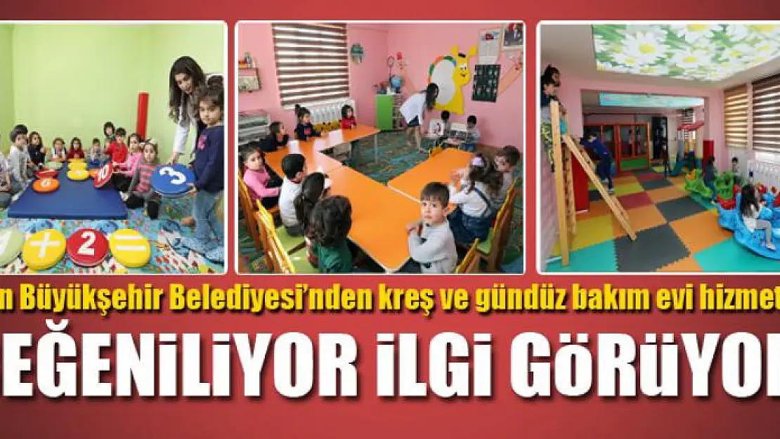 Van Büyükşehir Belediyesi'nden kreş ve gündüz bakım evi hizmeti