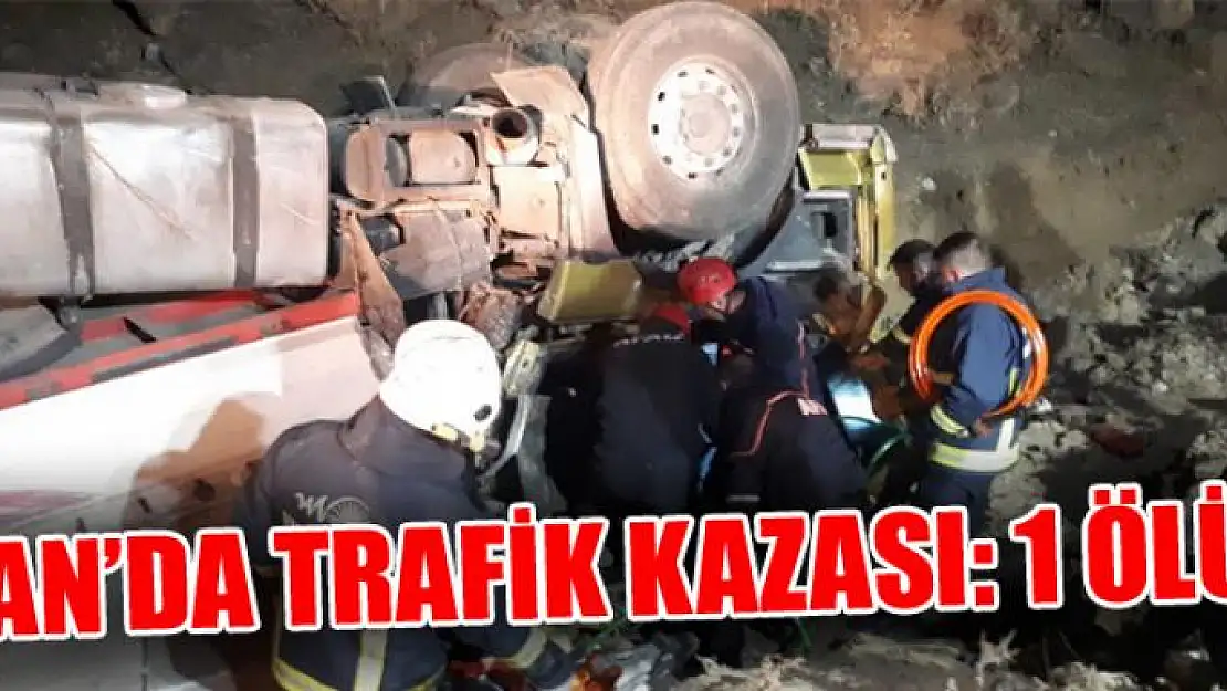 Van'da trafik kazası 1 ölü