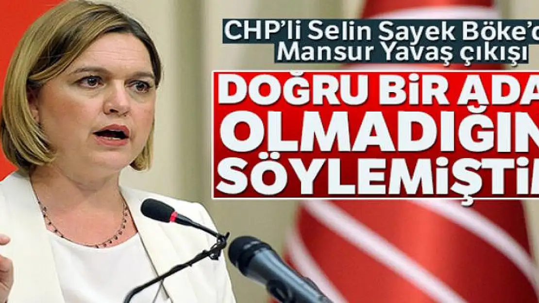 CHP'li Selin Sayek Böke'den Mansur Yavaş çıkışı