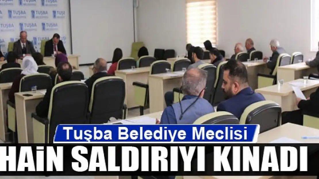 Tuşba Belediye Meclisi İdlib'deki hain saldırıyı kınadı