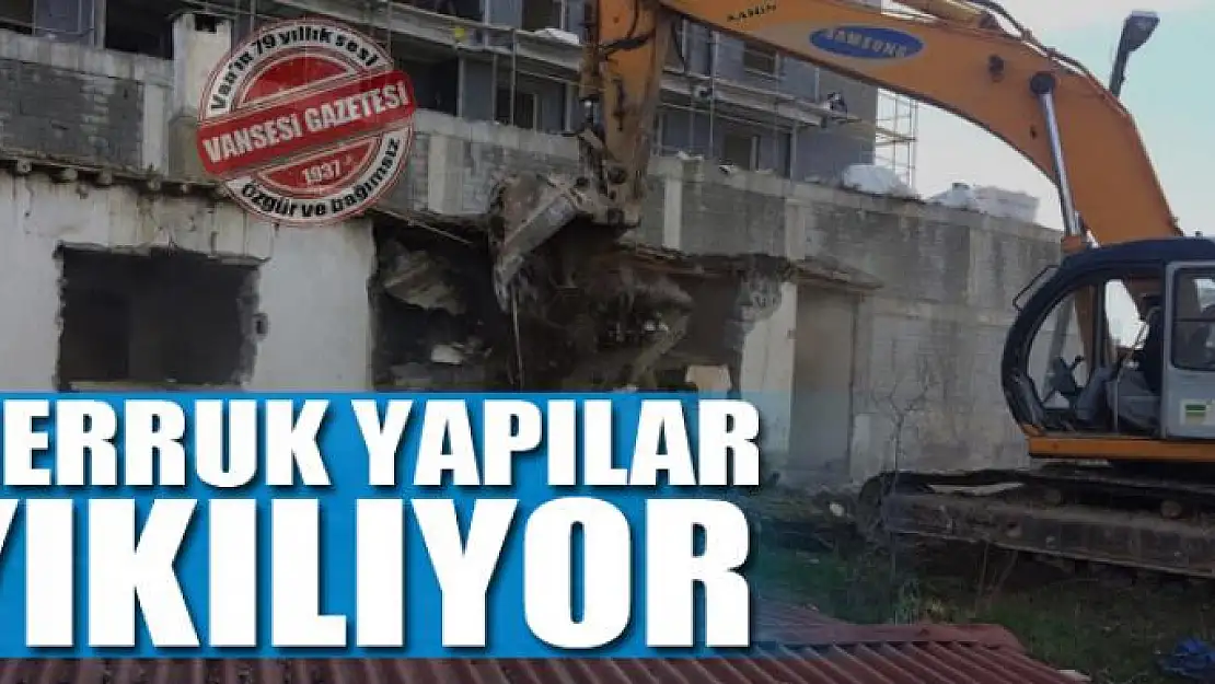 İPEKYOLU BELEDİYESİ YIKIM KARARI ALDI