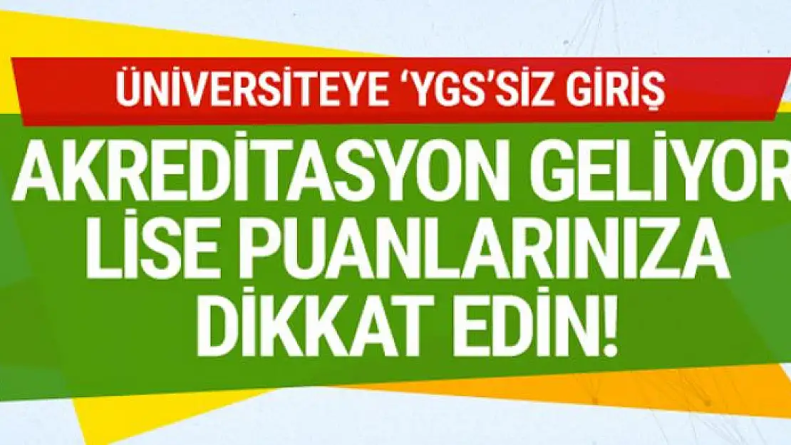 YGS sınavı kalkıyor mu yerine ne geliyor?