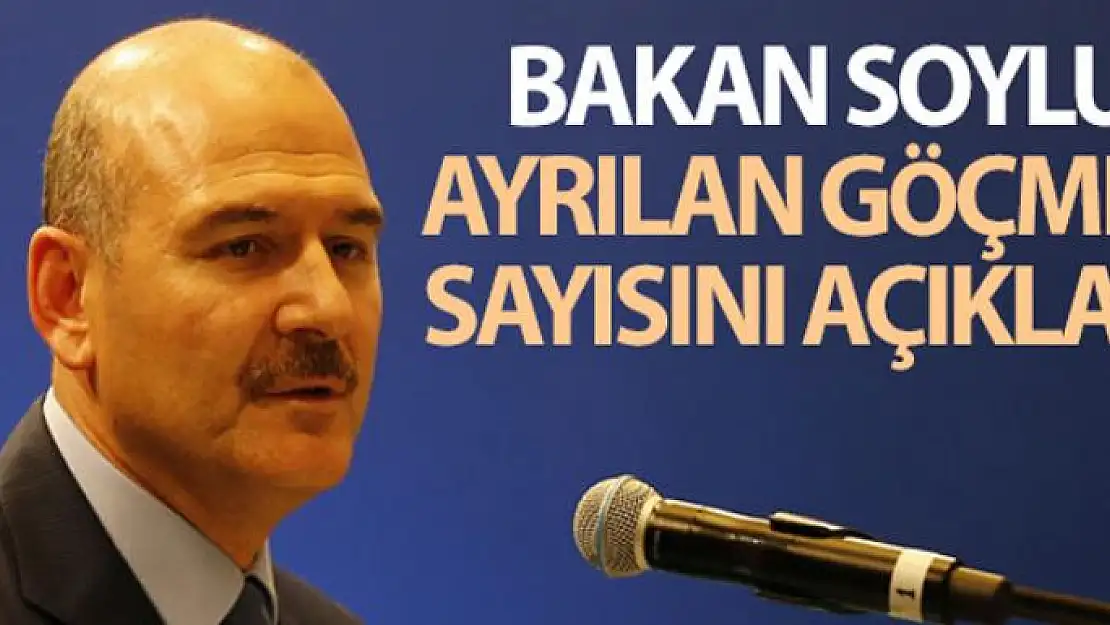 Bakan Soylu:'Saat 13.50 itibarıyla Edirne üzerinden ülkemizden ayrılan göçmen sayısı 117.677'