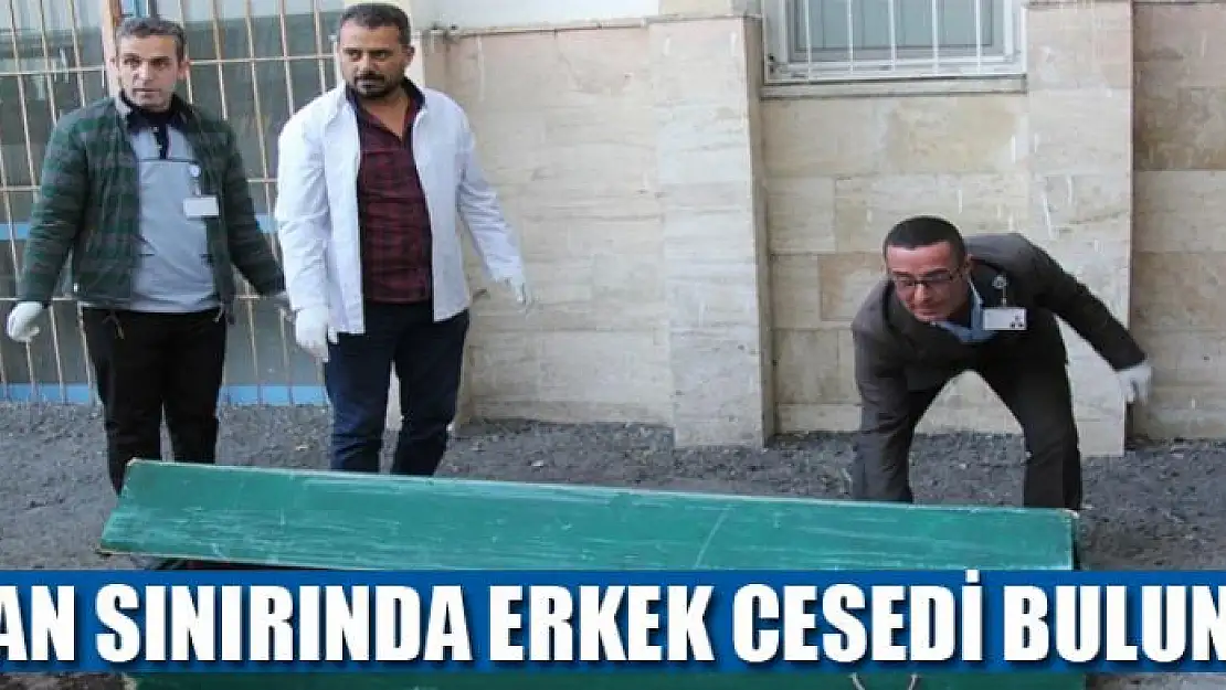 İran sınırında erkek cesedi bulundu