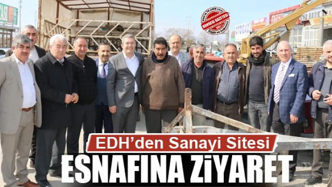 EDH'den Sanayi Sitesi'ne ziyaret