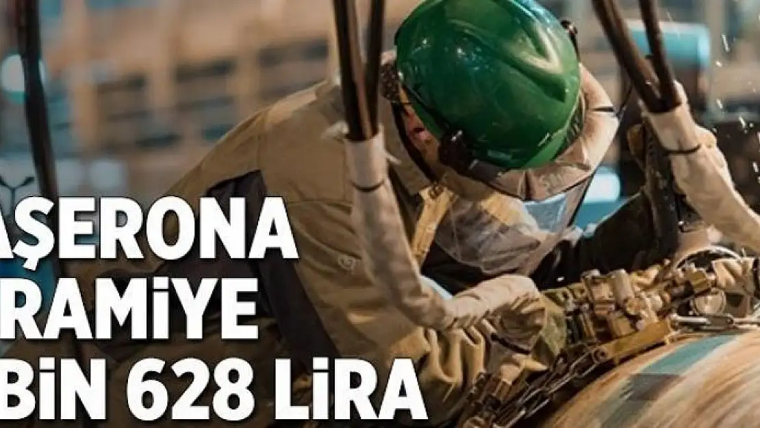 Taşerona ikramiye 4 Bin 628 lira 