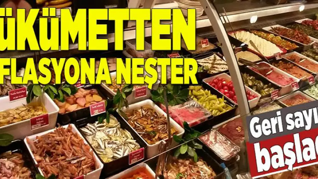 Hükümetten enflasyona neşter  