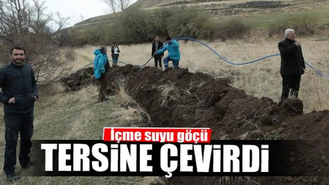 İçme suyu göçü tersine çevirdi 