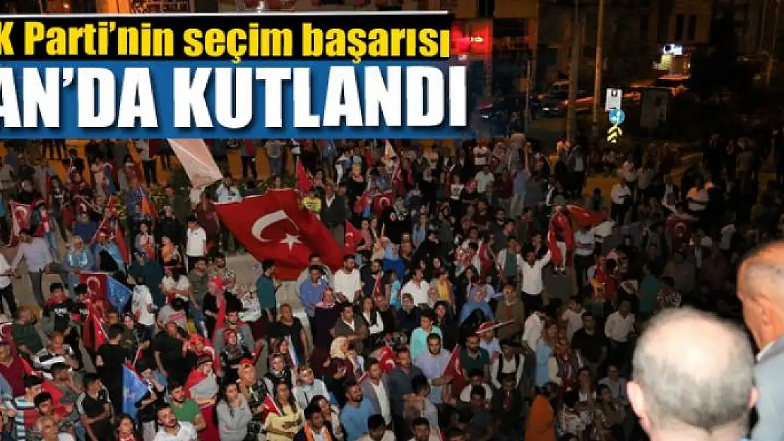 AK Parti'nin seçim başarısı Van'da kutlandı 