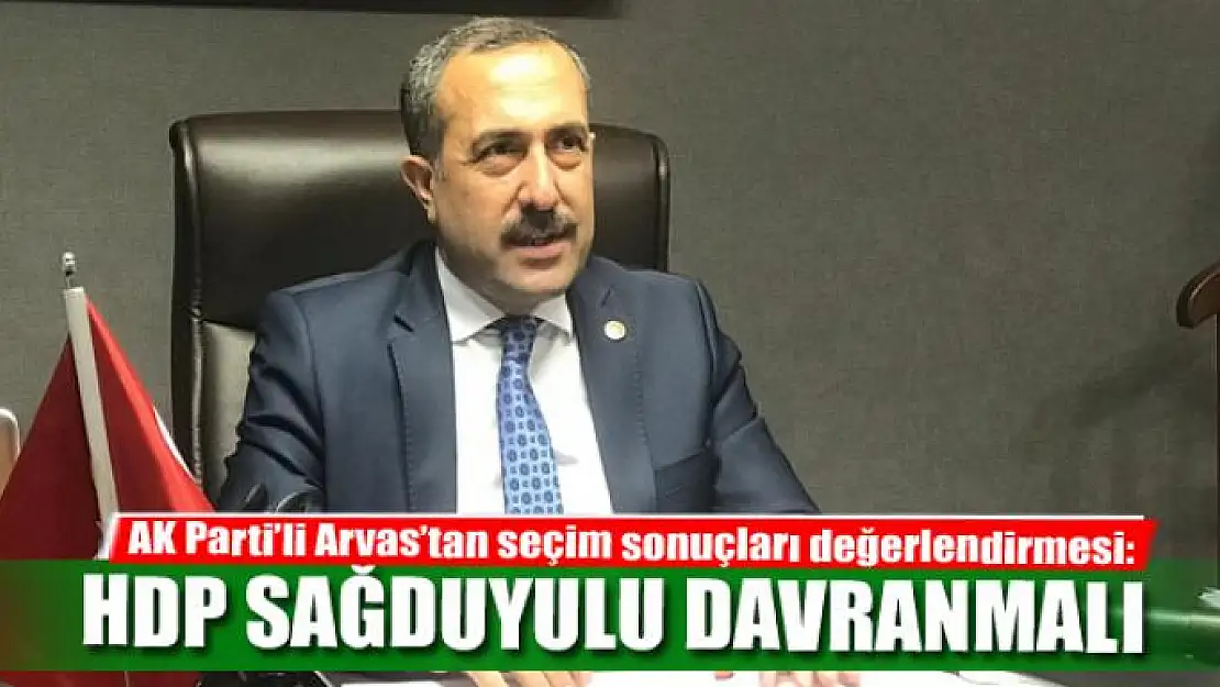 ARVAS: HDP SAĞDUYULU DAVRANMALI