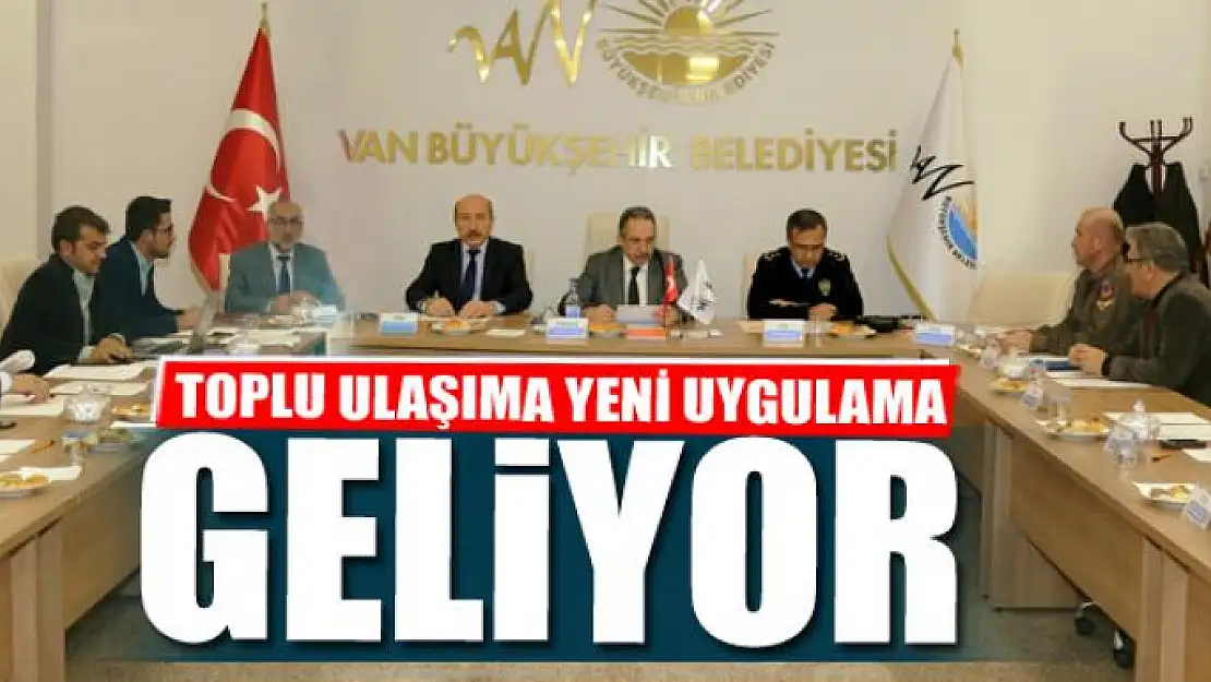 TOPLU ULAŞIMA YENİ UYGULAMA GELİYOR