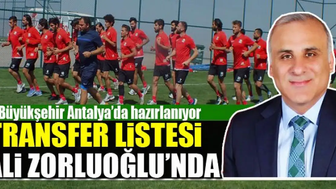 Büyükşehir Antalya'da hazırlanıyor