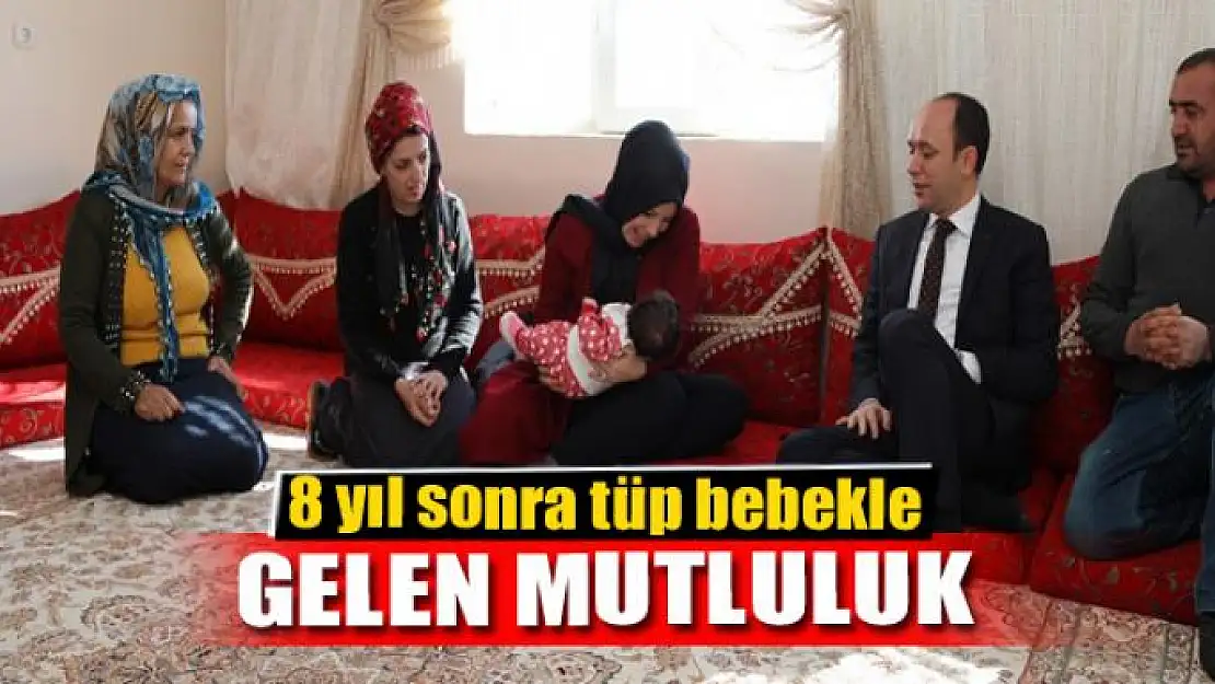 8 yıl sonra tüp bebekle gelen mutluluk