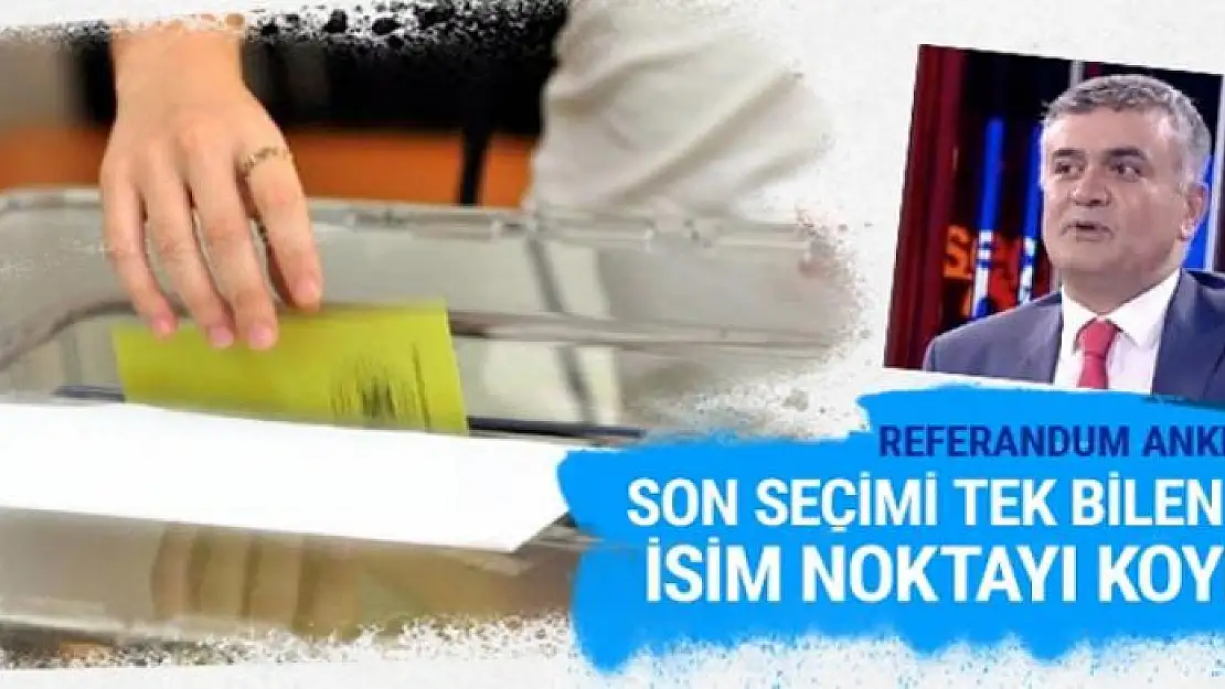 Referandum anket sonucu açıklayacak mı Adil Gür noktayı koydu