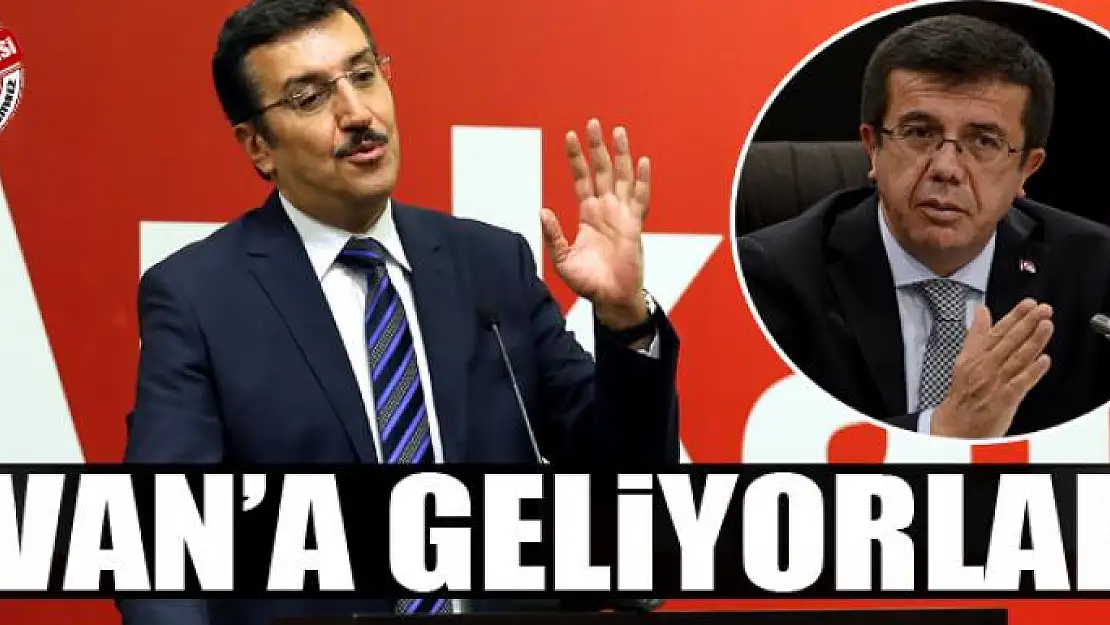 Bakan Tüfenkci ve Zeybekci Van'a geliyor