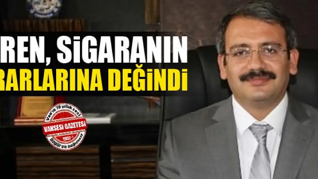 İmren sigaranın zararlarına değindi