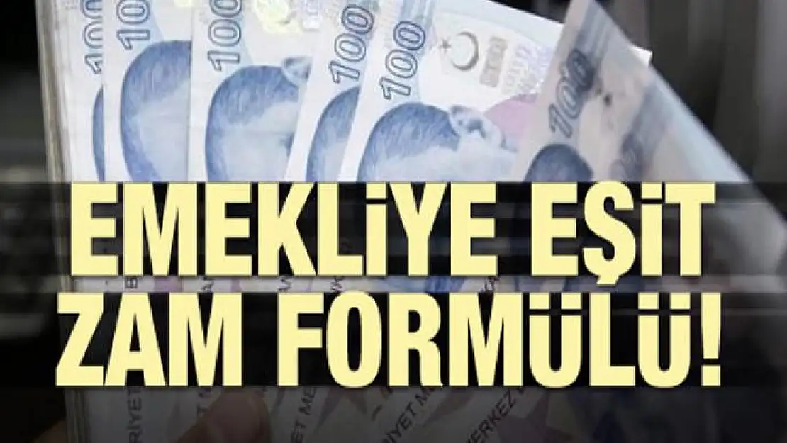 Emekliye eşit zam