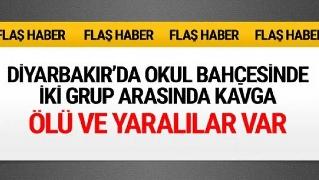 Diyarbakır'da son dakika kavga! Ölü ve yaralılar var