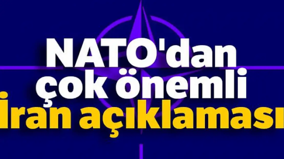 NATO'dan 'İran' toplantısı