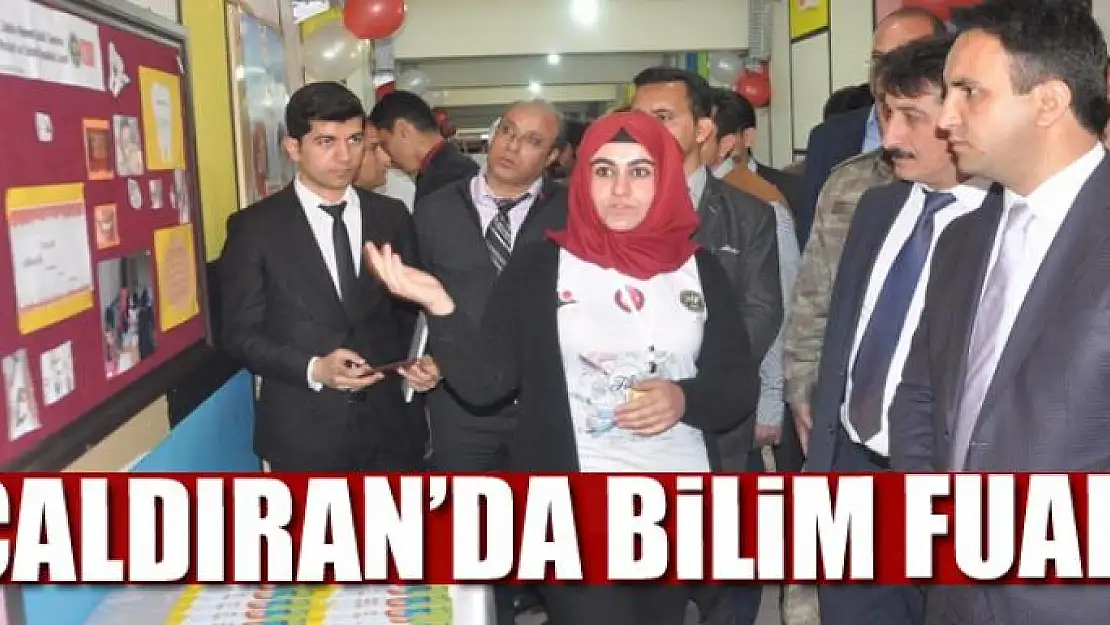 Çaldıran'da Bilim Fuarı