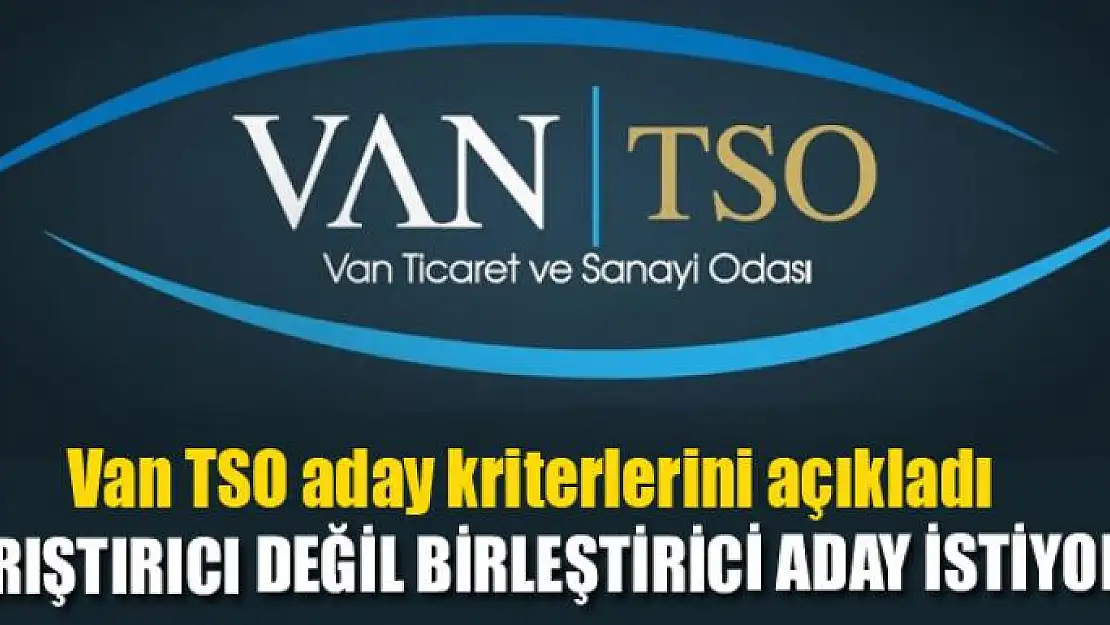 AYRIŞTIRICI DEĞİL BİRLEŞTİRİCİ ADAY İSTİYORUZ