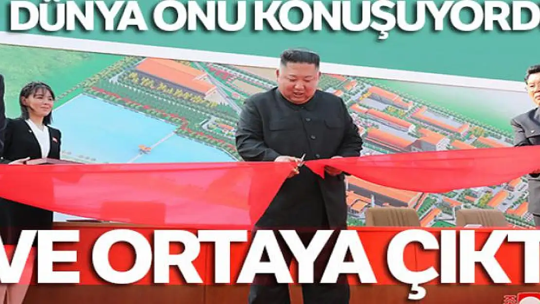 Öldü denilen Kuzey Kore lideri Kim ortaya çıktı