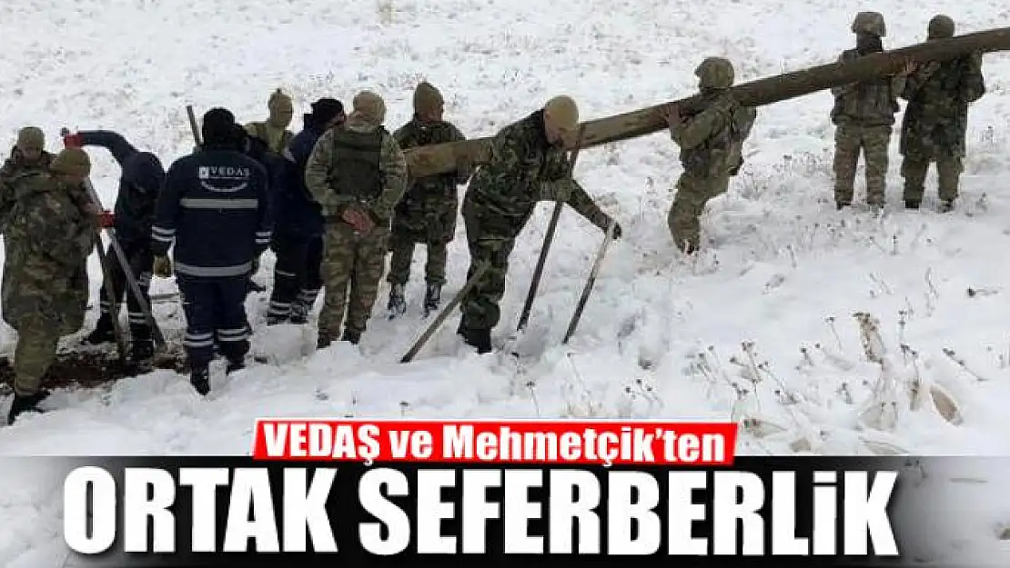 VEDAŞ ve Mehmetçik'ten ortak seferberlik