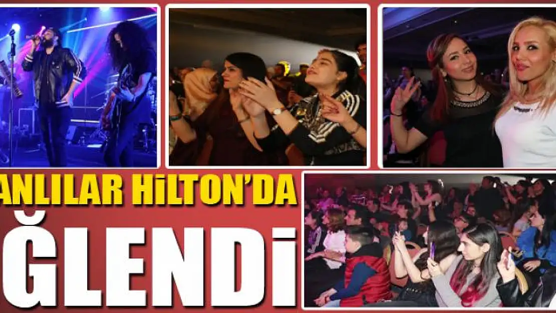  İRANLILAR HİLTON'DA COŞTU