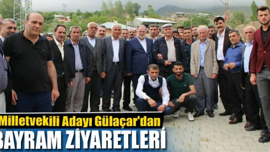 AK Parti Van Milletvekili Adayı Gülaçar'dan bayram ziyaretleri