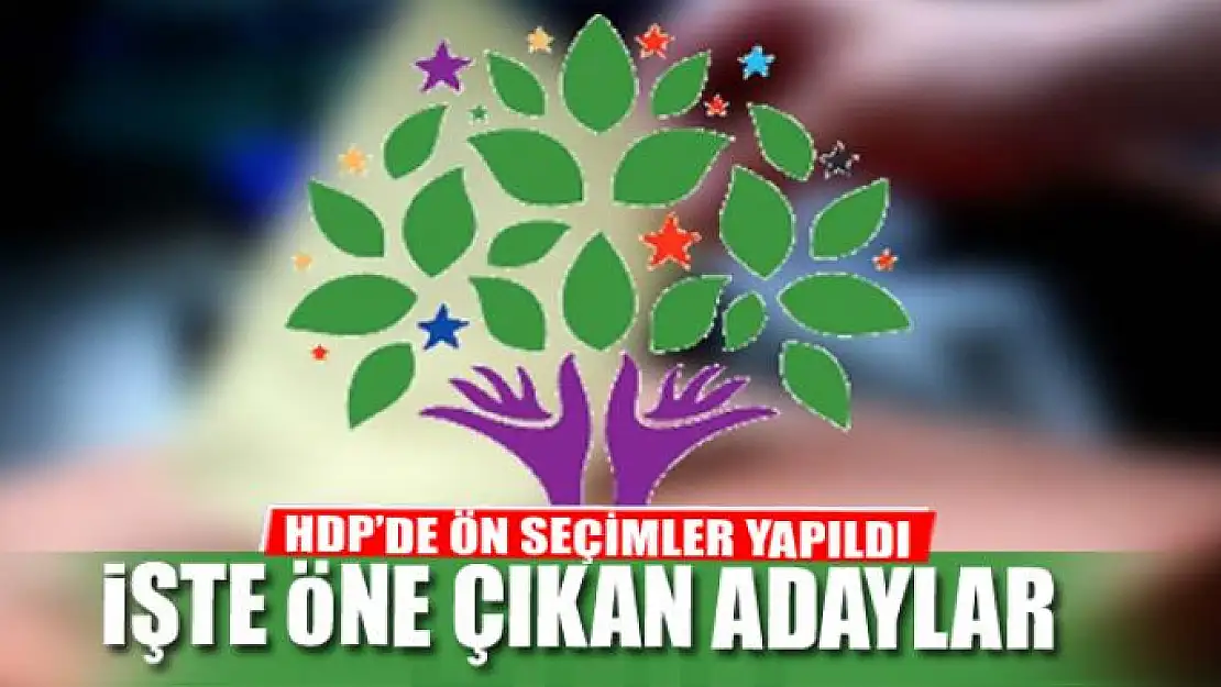 HDP 19 merkezde adaylarını belirledi