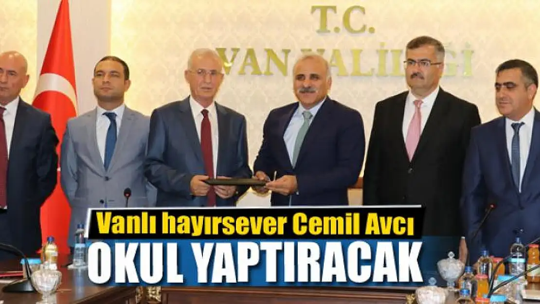 Vanlı hayırseverden eğitime destek