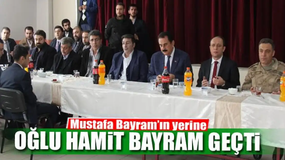 Mustafa Bayram'ın yerine Oğlu Hamit Bayram Geçti