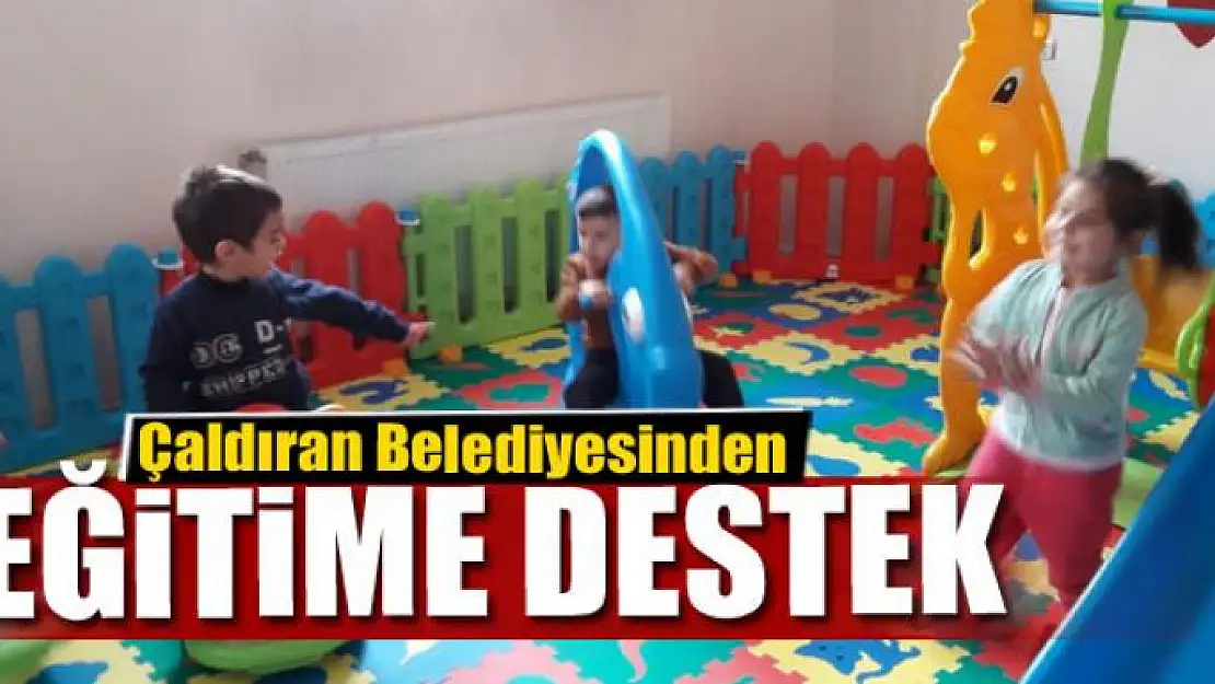 Çaldıran Belediyesinden eğitime destek