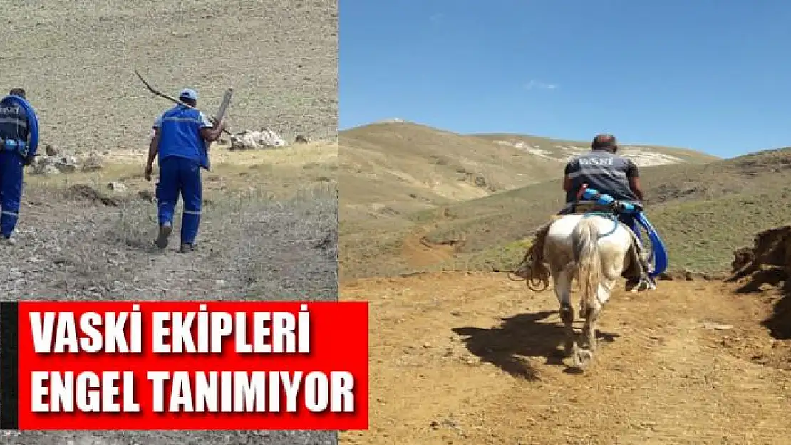 VASKİ ekipleri engel tanımıyor