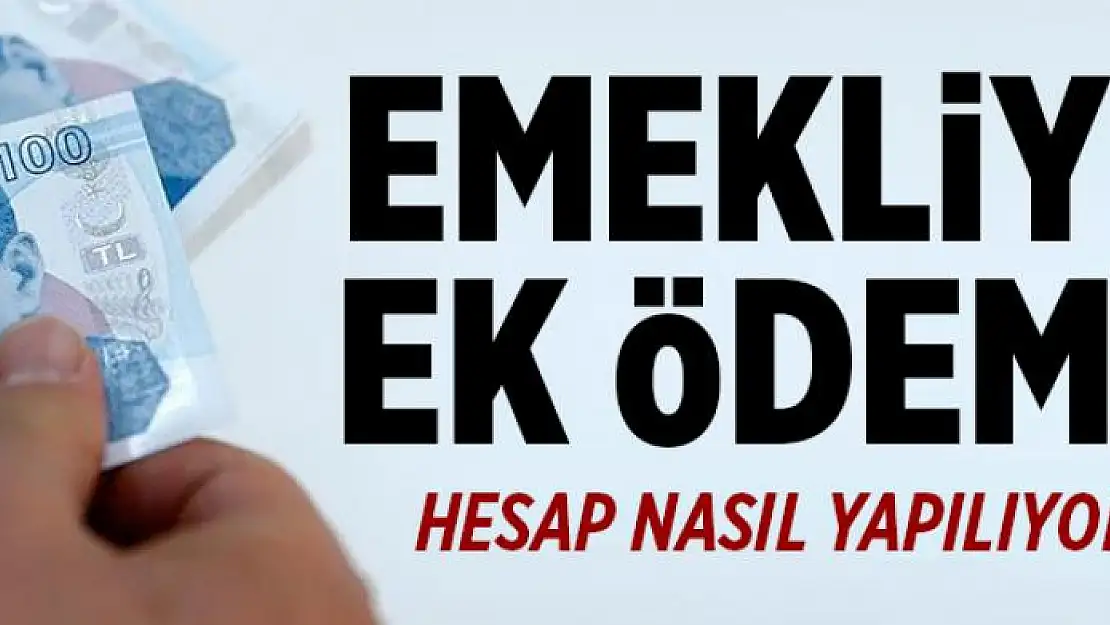 Emekliye ek ödeme  